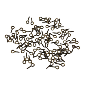 2025 Factory Custom Direkt vertrieb Vernickelte Schaf-Augen nägel Schrauben Haken Ringe Nägel Schlaufen haken Schrauben auge - Product Image 5