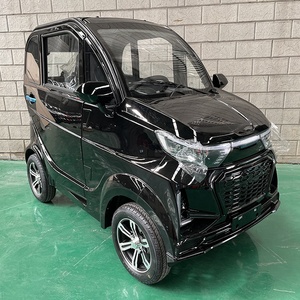 Voiturette électrique noire et rouge, petite voiturette fermée, scooter de mobilité à basse vitesse pour usage quotidien, nouvelle mini-voiture fabriquée en Chine - Product Image 3