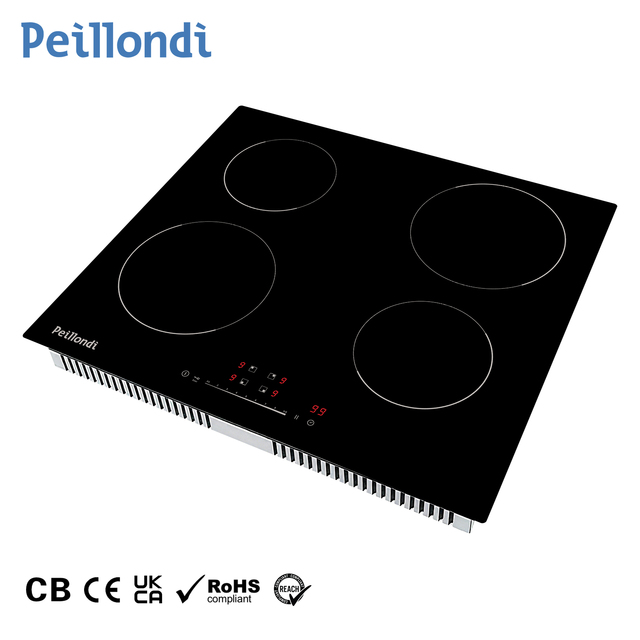 7000W 4 Burners Hob Touch Control Built-in Electric Stove Induction Cooker Invisible Induction Cooktop