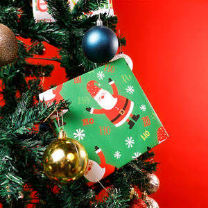 2024 Fabricante Venta caliente personalizado 80g papel de regalo 43*300 cm decoración de Navidad papel de regalo - Product Image 6