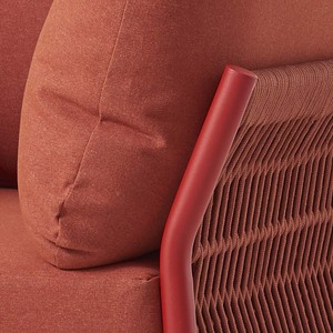 Conjunto de Sofás de Exterior de Estilo Antiguo Contemporáneo para Patio de Hotel y Uso en Comedores - Muebles Resistentes a la Oxidación de Grado Comercial - Product Image 5