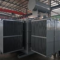 Transformateur triphasé à bobinage en cuivre rempli d'huile avec conservateur d'huile, entrée 10 kV, sortie 400 kVA-1000 kVA 110 V/220 V/380 V/480 V