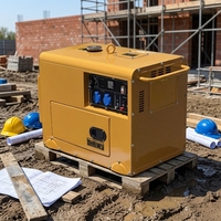 CXTX- Leistungsstarker 800W 8kW Geräuscharmer Dieselgenerator mit Autostart ATS AC Einphasig Geräuscharmer Wechselstromgenerator