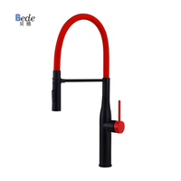 Robinet filtre à eau rotatif à 360 degrés en laiton 304 acier inoxydable mélangeur d'évier de cuisine céramique chaud froid grue à trois voies pour