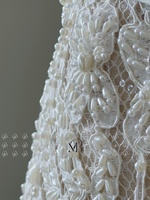 Robe de mariée Mily Bridal MQW02236, jupe en dentelle à paillettes de style sirène, haut en satin, décolleté en cœur, sans manches, style corset, robe de mariée 2 pièces