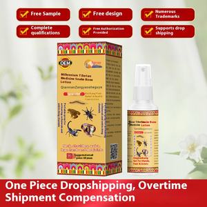 ZRA Millennium Médecine tibétaine Spray liquide d'os de serpent Plâtre chinois 30ml Durée de conservation de 2 ans Gel anti-douleur OEM pour usage corporel - Product Image 3