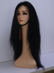 Peluca barata sin derramamiento, gran oferta, superventas, Popular 100% cabello humano crudo, peluca recta sedosa con diadema sin enredos - Product Image 3