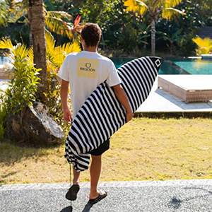 Échantillon gratuit Sac de planche de surf Longboard Sac de transport de planche de surf de qualité supérieure et housse pour les voyages en plein air Sac de voyage double pour planche de surf - Product Image 3