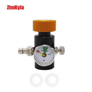 Adaptateur de remplissage rapide en alliage d'aluminium avec manomètre 3000 psi pour bouteille de gaz QD 8 mm – Recharge OEM - Product Image 4