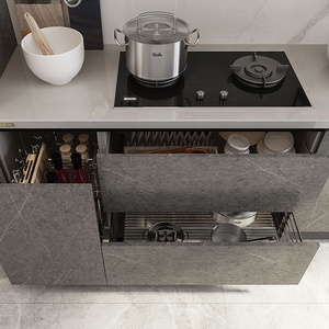 OPPEIN Entrega Rápida Muebles de Cocina Modulares Americanos de Diseño Moderno Personalizados Gabinete de Cocina - Product Image 4