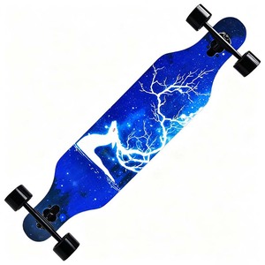 Longboard de danse complet en bois d'érable, durable, à quatre roues, personnalisé, de haute qualité, pour adultes, pour sports de plein air - Product Image 6