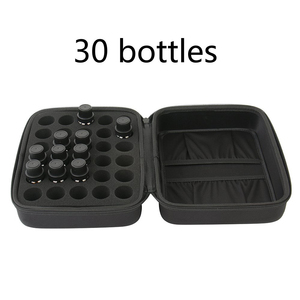 Boîte de stockage d'huiles essentielles, 30 bouteilles, porte-huile de transport pour <span class=keywords><strong>doTerra</strong></span> et jeunes huiles 30, boîte de rangement, mousse à coque rigide - Product Image 2