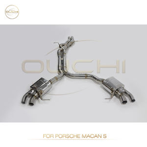 Catback de escape de acero inoxidable OUCHI para <span class=keywords><strong>Porsche</strong></span> <span class=keywords><strong>Macan</strong></span> 95B.1 <span class=keywords><strong>Macan</strong></span> <span class=keywords><strong>S</strong></span>/<span class=keywords><strong>Diesel</strong></span>/<span class=keywords><strong>Macan</strong></span> GTS 2014-2017 3,0 T V6 sistema de escape de tubos - Product Image 6
