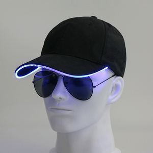 Gorra Trucker con Impresión Personalizada, Gorra de Béisbol de Algodón con Cierre a Presión, Gorra Luminosa con Luces LED Intermitentes - Product Image 2