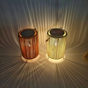 Lanternes solaires en filament de tungstène tissées à la main pour l'extérieur, adaptées aux lampes solaires alimentées par l'énergie <span class=keywords><strong>solaire</strong></span> pour le jardin, la cour, la villa, les lampes de paysage - Product Image 6