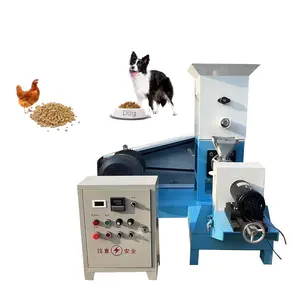 Máquina extrusora de golosinas para mascotas de varias formas, masticables para perros, procesamiento de aperitivos para perros