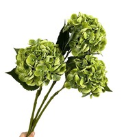 Fleurs d'hortensia imprimées en 3D de haute qualité, effet toucher réel, pour la décoration de mariage, de la maison et de la table à manger
