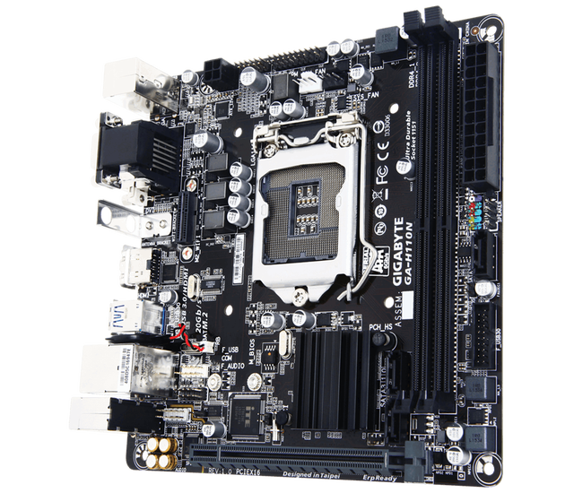 Motherboard GA-H110TN Gigabyte GA-H110TN GA-H110TN-E H110TN-M H170TN GA-Q170TN GA-H110TN-GSM-PLUS