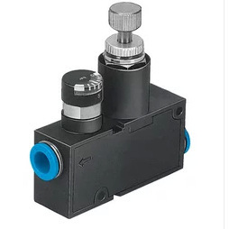 วาล์วควบคุมแรงดัน Festo รุ่น LRMA-QS-4 153495 ขนาด 1/2 นิ้ว สำหรับสื่อก๊าซ - Product Image 3