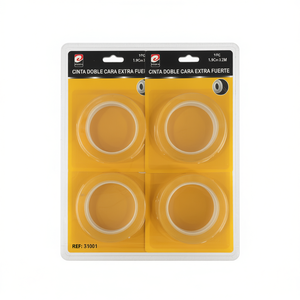 Ruban adhésif double face Mnj 1,9 cm x 2 m, adhésif extra fort pour une liaison sécurisée - Product Image 1