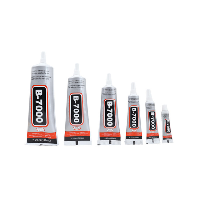 Multipurpose B7000 Medium Adhesives Transparent Liquid Glue 15ml 50ml 110ml