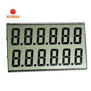 Máquina dispensadora de succión de bombeo de combustible de gasolina de tamaño grande y pequeño personalizada, panel de vidrio transflectivo de 96 pines Lcd - Product Image 1