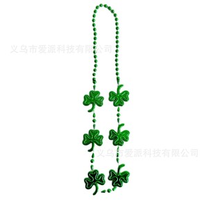 Ensemble de décorations d'Halloween avec collier trèfle et pièce d'or, et accessoires seau de sorcière, fournitures de fête réutilisables - Product Image 3