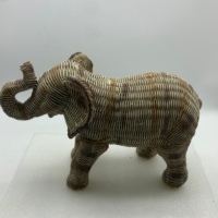 Statue d'éléphant en résine taille réelle, Sculpture moderne, décoration de la maison