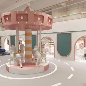 Los muebles suaves de la sala de juegos para el club del juego de los niños o la escuela y el centro comercial incluyen las esteras suaves de madera del juego - Product Image 5