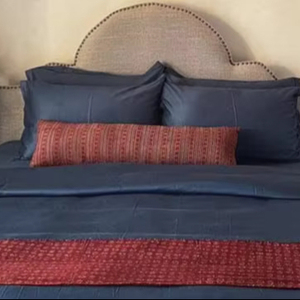 High Quality Organic Cotton Bedsheet <b>Set</b> Stylish Modern Bedding Eco Friendly Soft Fabric 200 Thread Count - Product Image 1