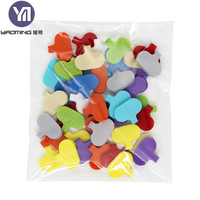 Étiquettes de câble auto-adhésives multicolores vibrantes personnalisables système d'étiquetage de fil polyvalent pour une identification facile électrique