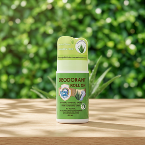 <b>CRYSTAL</b> FRESH Thailand-Made 60ml Natural Herbal Organic Antiperspirant Liquid <b>Deodorant</b> Roll-on for Women RN-PA060 - Product Image 2