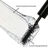 Gel sourcils waterproof personnalisé, non-croquant, tenue forte, cire coiffante pour sourcils, résistant à la transpiration, longue tenue, sculpteur de sourcils, tenue 24h.