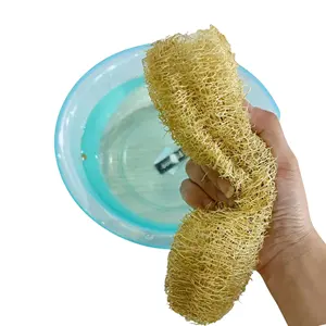 Exfoliating Sponge Loofah Natural Dish Luffa Kitchen Washing Vegan Cellulose Sponge