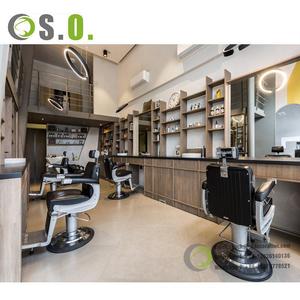 Présentoirs de produits de beauté haut de gamme Meubles de vente au détail Miroirs de salon de manucure pour salon de beauté - Product Image 5