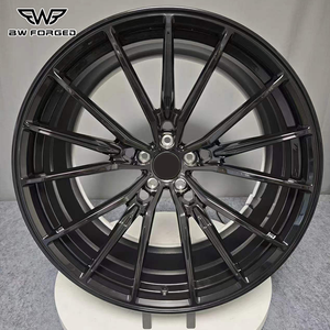 ล้อฟอร์จ BW สำหรับรถยนต์หรู ขนาด 18 19 20 21 22 นิ้ว 5x114.3 5x130 สีดำเงา โมโนบล็อก เว้า สำหรับ BMW M3 M5 <span class=keywords><strong>Audi</strong></span> A4 A5 - Product Image 2