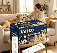 Rapid Test Kit for Detecting Anaplasma Ehrlichia CPV/CCV/CRV in Dog Blood Veterinary Instrument for Pet Care