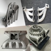 Service d'impression 3D DMLS personnalisé OEM, boîtier de moteur d'avion en Inconel 718 avec traitement thermique