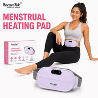 Cinturón Inteligente para Aliviar el Dolor Menstrual, Producto de Masaje, Suministro para el Cuidado de la Salud, Almohadilla Térmica Recargable, Dispositivo de Calor para Terapia Menstrual en Casa
