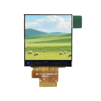 Modul LCD IPS 1,54 Inci 240x240 ST7789 6Bit-RGB untuk Smartwatch, Industri, Medis, Smart Home, IoT, dan Perangkat yang Dapat Dipakai