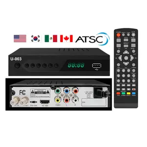 Junuo U003 ATSC TV Receiver Digital TV Box Full HD 1080P Set Top Box FTA ATSC3 Set Top Box