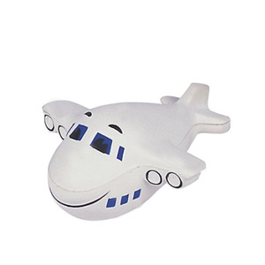 Khuyến mại bóp biểu tượng tùy chỉnh in chống căng thẳng cứu trợ PU bọt máy bay căng thẳng Bóng đồ chơi - Product Image 3