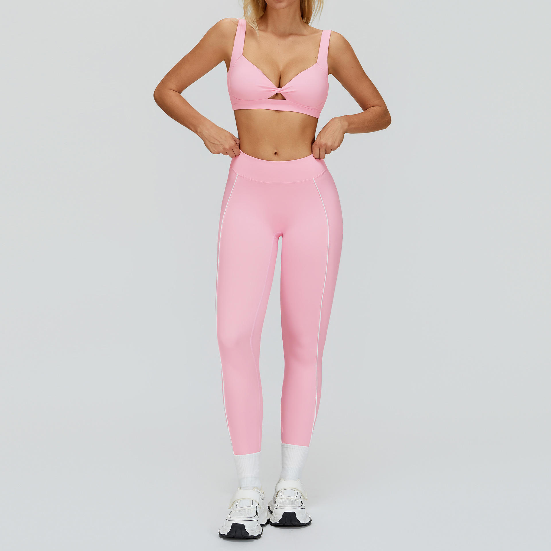 pink bra+leggings
