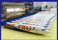 Kit de maquettes d'avion en résine ABS B737-300 40CM 737 Résine 1/80 Modèle Boeing 737 Modèles d'avion Boeing 737