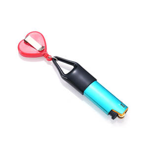 ที่ใส่ไฟแช็คพลาสติกขนาดเล็กสีแดงสไตล์คลาสสิกอุปกรณ์เสริมสำหรับการสูบบุหรี่ที่วางบุหรี่ตามสั่งแบบ2025 - Product Image 5