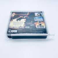 Vitrine en acrylique à double disque protégé contre les UV avec couvercle coulissant Vitrine anti-poussière en acrylique pour boîte de jeu CD Jewel