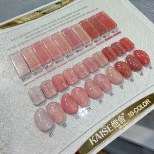 KAISE - Set de Esmalte de <span class=keywords><strong>Uñas</strong></span> en Gel con Brillo, 10 Colores, Rosa Nude, Gel UV con Purpurina <span class=keywords><strong>para</strong></span> Salón de <span class=keywords><strong>Uñas</strong></span> Profesional - Product Image 5