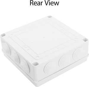 Fscat IP65 không thấm nước ABS Hộp nối 255x200x80mm kỹ thuật điện kết nối cáp <span class=keywords><strong>12</strong></span> lỗ nhựa hộp nối - Product Image 6