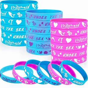 Pulsera de Silicona Delgada Personalizada con Logotipo, Brilla en la Oscuridad, para Hombre y Bebé - Product Image 3