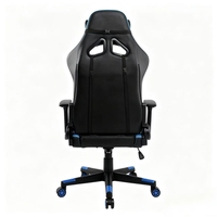 Chaise de bureau ergonomique pivotante en gros pour la maison, avec roulettes en PU, confortable et inclinable, idéale pour le gaming